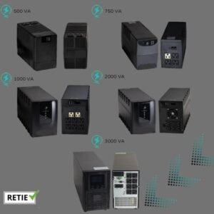 UPS MONOFÁSICA ON-LINE Seguridad eléctrica y suministro constante para el sector telecomunicaciones, redes corporativas y centros de datos. ALTA FRECUENCIA 1 KVA - 2 KVA -3 KVA Tecnología de doble conversión online Factor de potencia de salida es 1, kVA/kW Diseño de carga digital, ajustable de 1 a 12A Ranura inteligente, compatible con tarjeta SNMP / RS485/AS400 Alta eficiencia, CA a CA 94% Ajuste automático de la velocidad del ventilador Amplio rango de voltaje de entrada, 55 Vac a 150 Vac. Función de apagado de emergencia (EPO) Generador compatible Pantalla LCD/LED Arranque en frío de la batería Puerto inteligente RS232/USB con software de monitoreo . Funcionamiento en modo ECO para ahorro de energía. Tecnología DSP (procesamiento de señal digital) garantiza un alto rendimiento. Tecnología avanzada PFC (corrección del factor de potencia), entrada PF>99%